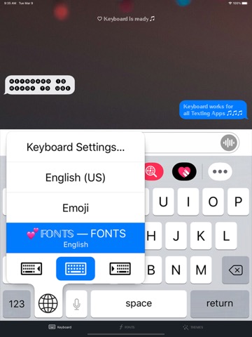 Fonts for iPhone - Keyboard!のおすすめ画像3