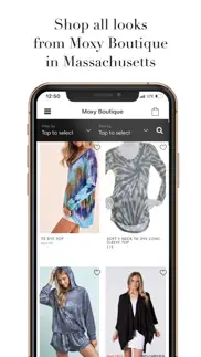 moxy boutique iphone screenshot 3
