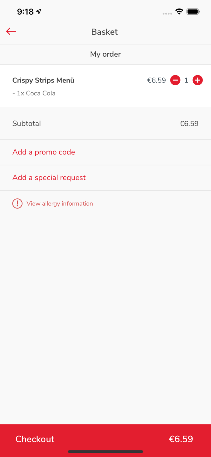 KFC Austria Click and Collect