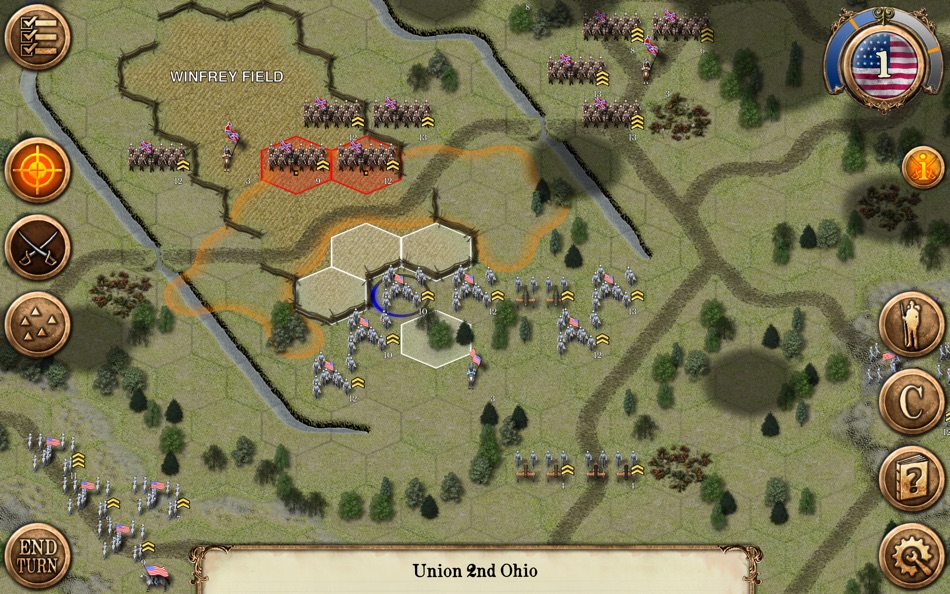 #1. Chickamauga Battles! (macOS) 由: Hunted Cow Studios Ltd.