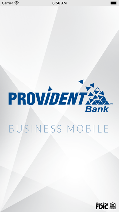 MyProvident Business Mobile Screenshot
