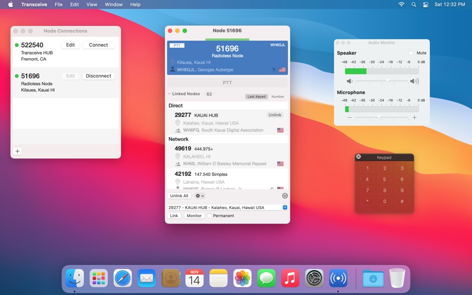 #1. Transceive (macOS) Podle: Island Magic Co.