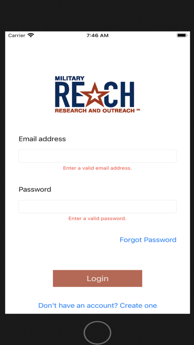 MilitaryREACH Screenshot
