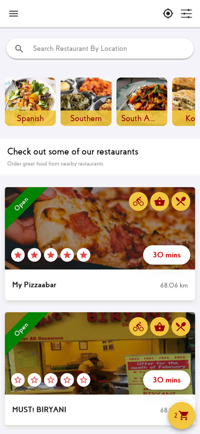 Musteats Customer App