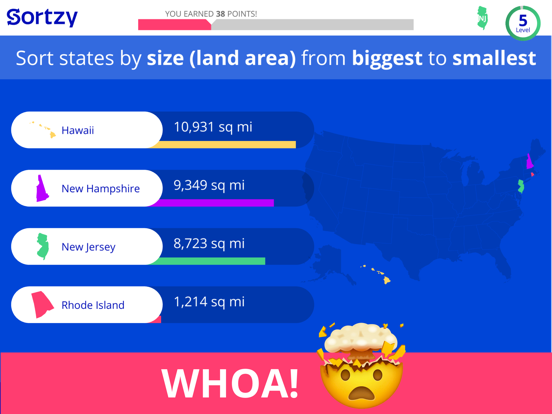 Screenshot #5 pour Sortzy States
