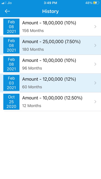 EMI Calculator : Loan Manager screenshot-4