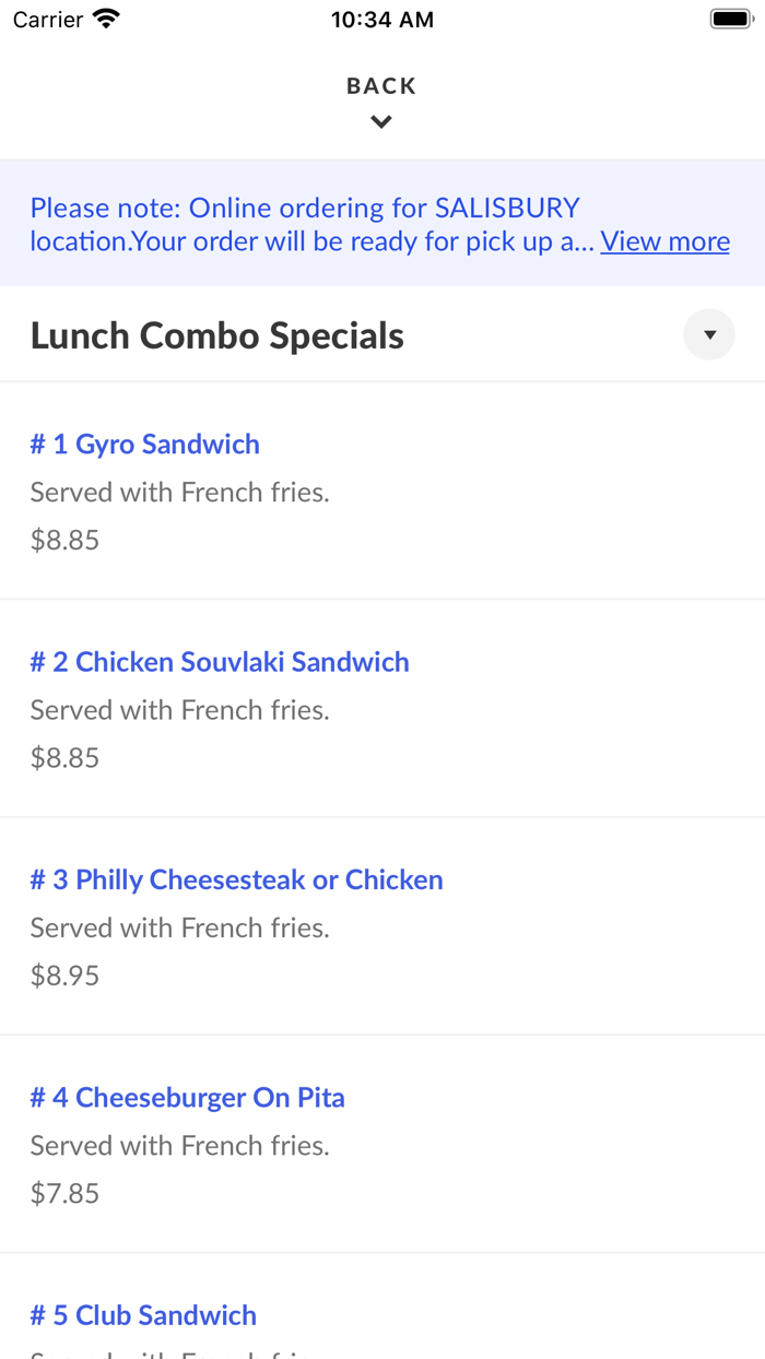 Mykonos Grill-Salisbury