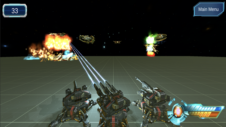 #4. Laser Strike Space (iOS) 由: YIGIT OZTURK