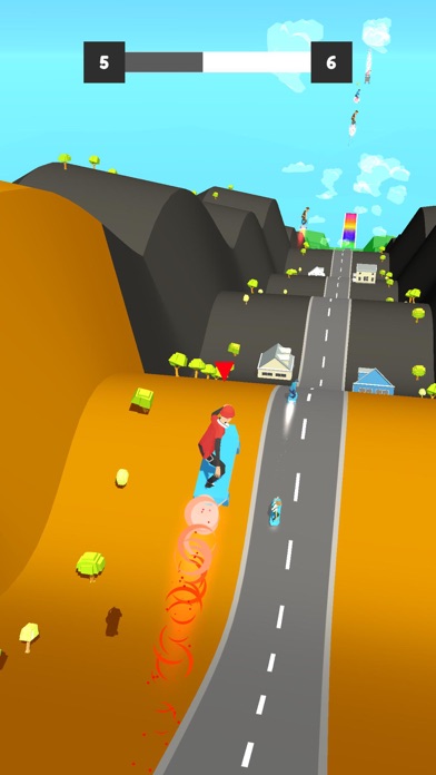 Jet Skate Race : Wave Hills Screenshot