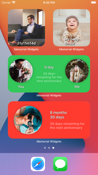 Screenshot #1 pour Memorial Widgets