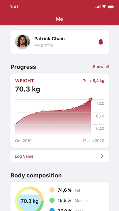 Bodyinvestment Screenshot