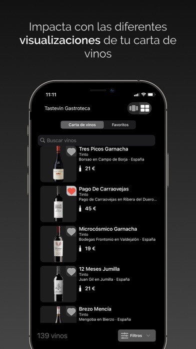 Screenshot #2 pour Winerim-Recomendador de vinos