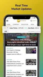 zee business iphone screenshot 3
