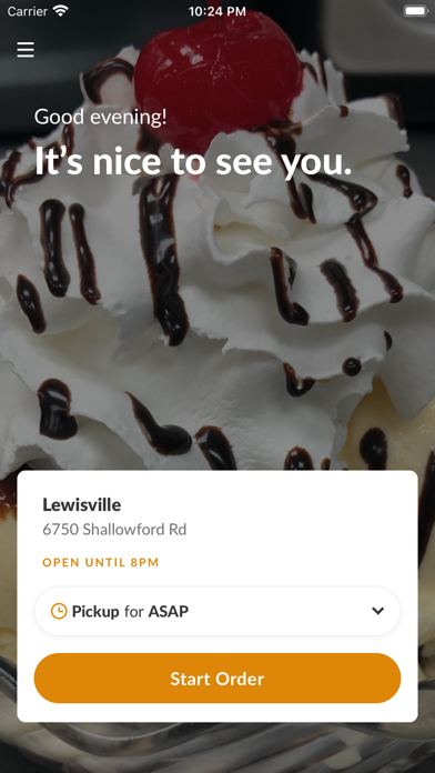 Alex's Grill and Ice Cream Screenshot