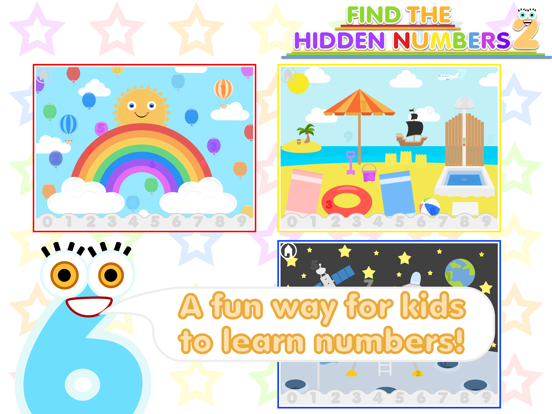 Screenshot #6 pour Find The Hidden Numbers 2 Kids