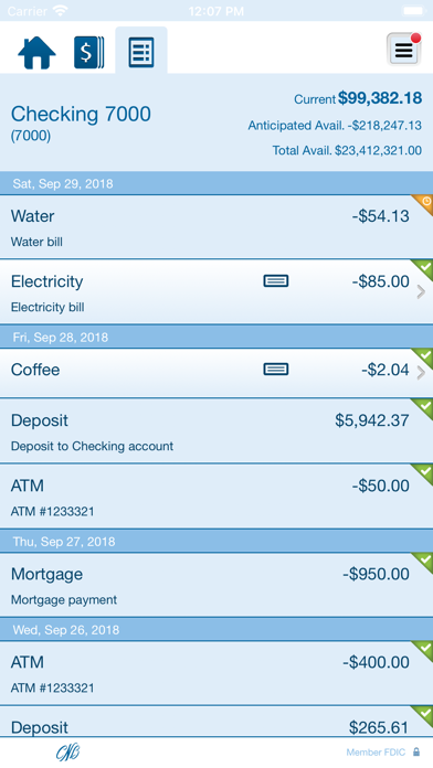 County National Bank Business Screenshot