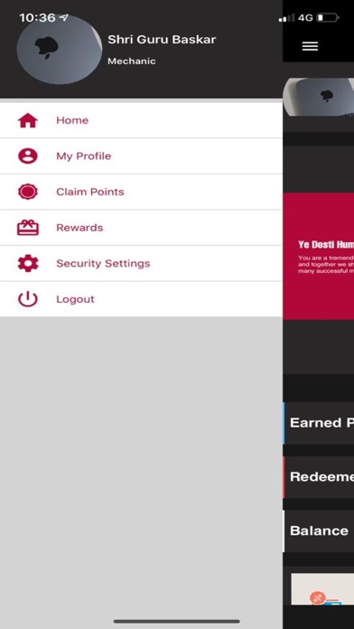 Meritor India Rewards Screenshot