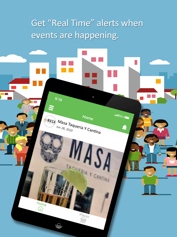 Placez - Connect To Your Town.