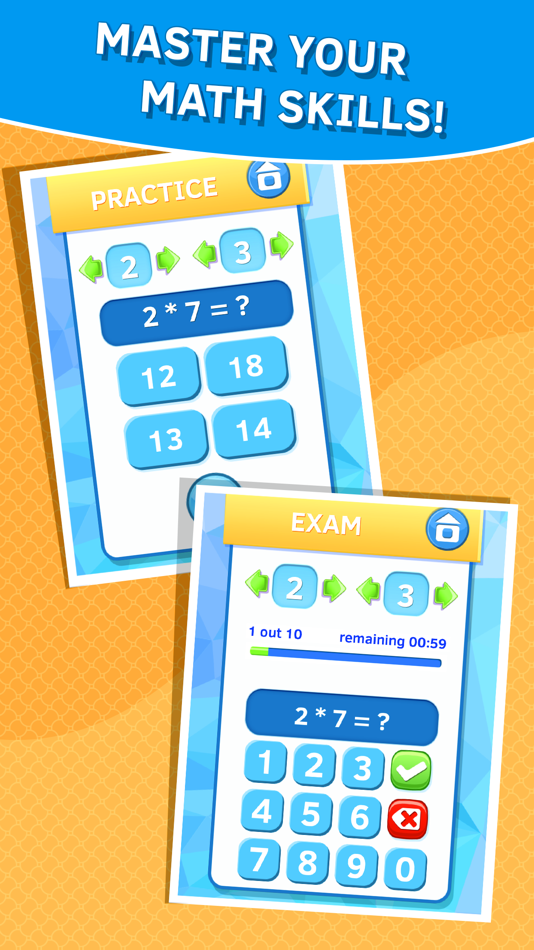 #2. Learn Times Tables quickly (iOS) Von: Bergia Inc