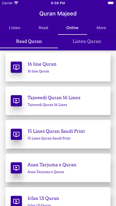 Quran Majeed Offline Screenshot