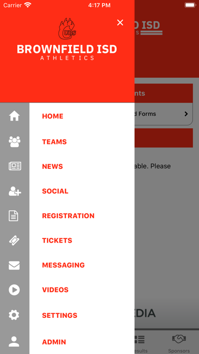 Brownfield ISD Athletics Screenshot