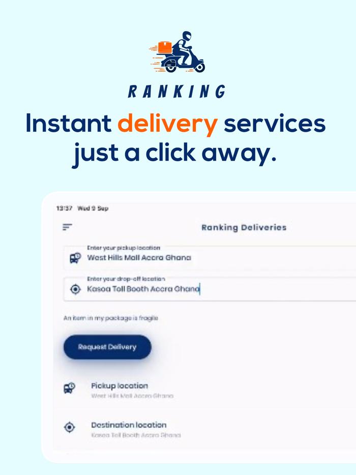 Ranking Deliveries
