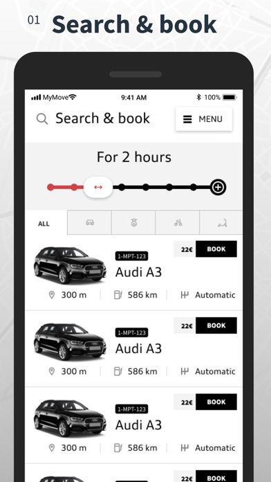 Screenshot #1 pour Audi on Demand - by MyMove