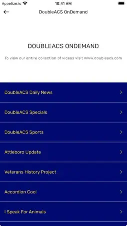 DoubleACS Mobile screenshot 2