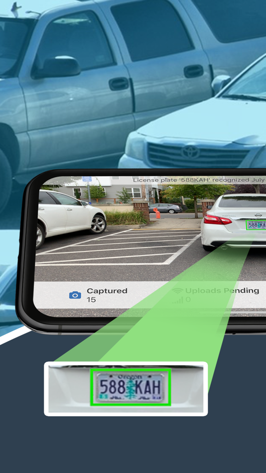 #1. EasyALPR: Parking Enforcement (iOS) 由: SaaS Garden LLC