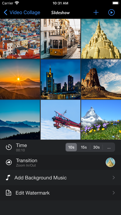 Video Collage - Stitch Videos Screenshot