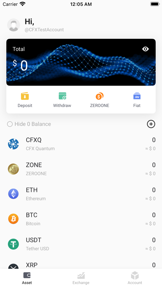 #1. CFX Quantum ZEROONE Wallet (iOS) 由: CFX Quantum Ltd