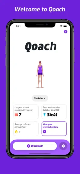 Game screenshot Qoach: Fitness Trainer mod apk