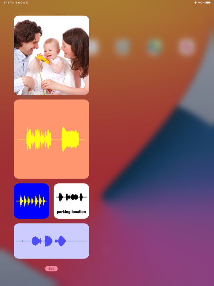 Audio Note Widget