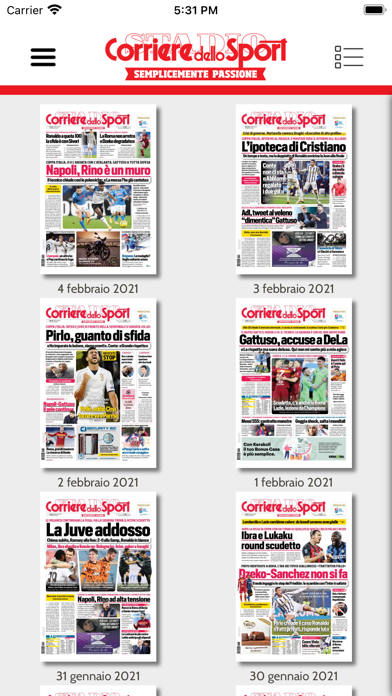 Corriere dello Sport HD Screenshot