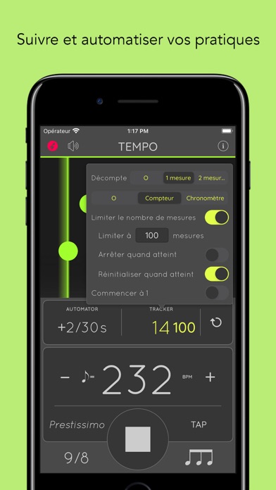 Screenshot #3 pour Mètronome: Tempo Lite