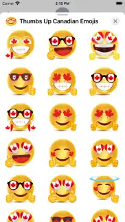 thumbs up canadian emojis iphone screenshot 4