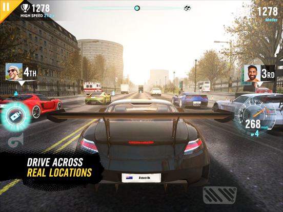 Screenshot #4 pour Racing Go - Courses d'arcade