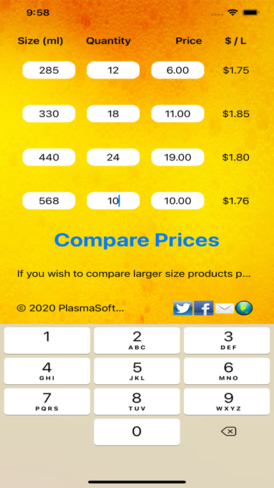 Screenshot #2 pour iCompare Prices