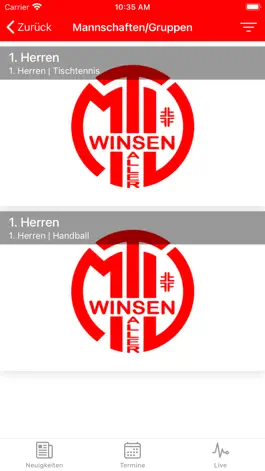 Game screenshot MTV Fichte Winsen Aller apk