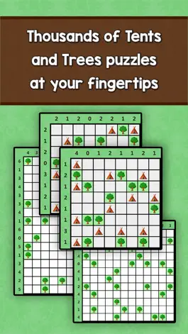 Game screenshot LogiBrain Tents and Trees hack