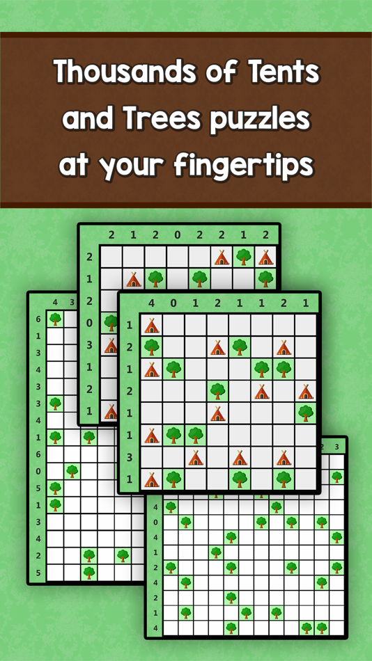 #3. LogiBrain Tents and Trees (iOS) 由: Kevin Van Rooijen