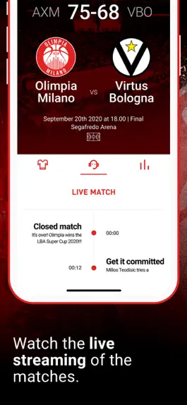 Game screenshot Olimpia Milano hack