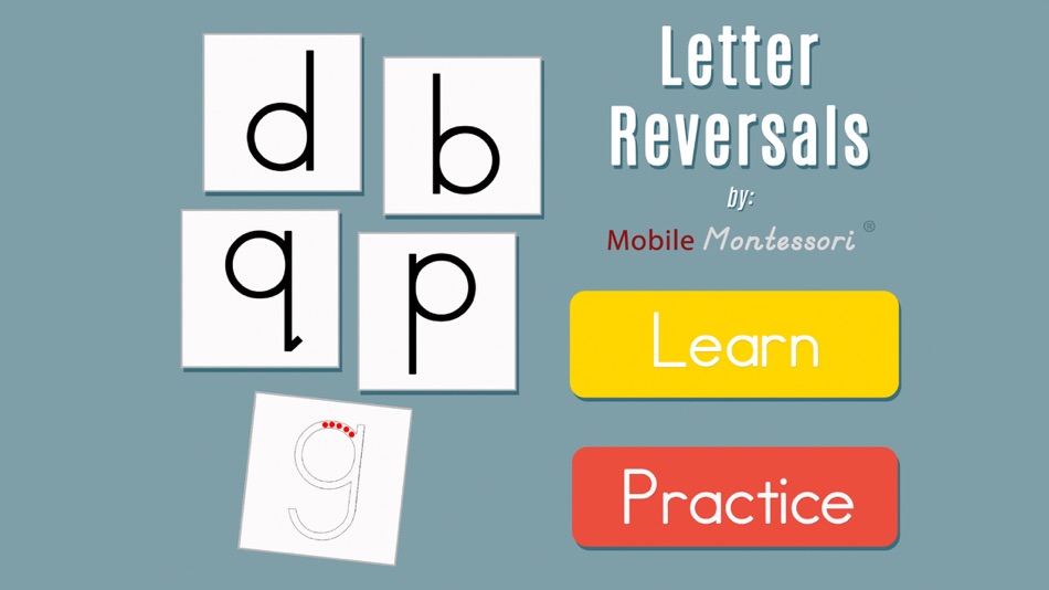 Montessori Letter Reversals - 1.1 - (iOS)
