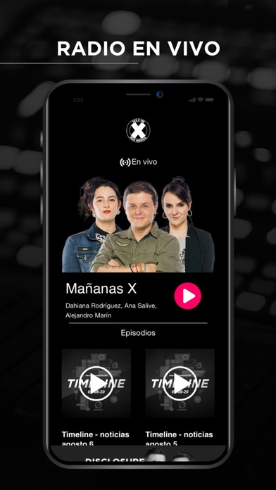 La X Más Música Screenshot