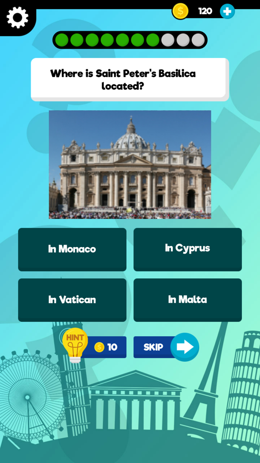 #6. Where In The World?: Quiz Game (iOS) 由: Daniel Baczkowski