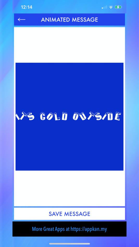 #6. Message Animator (iOS) 게시자: aZeR DiLLs