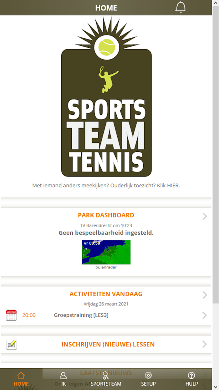 Sports Team Tennis