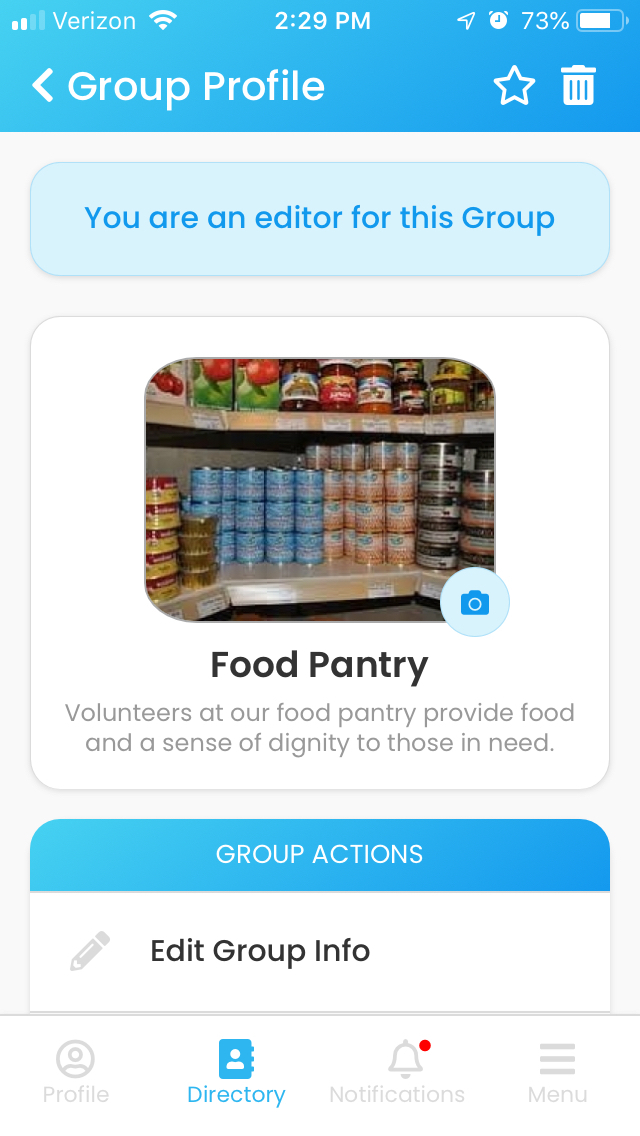 Online Member Directory