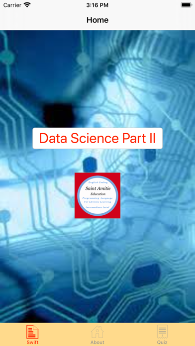 Screenshot 1 of Data Science Part II App