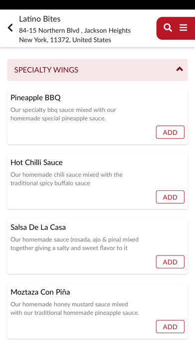 Latino Bites Screenshot